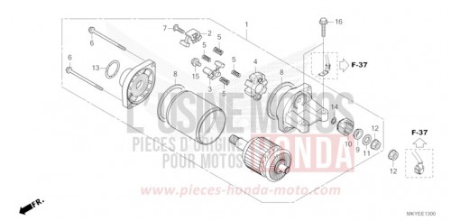 STARTING MOTOR CB650RACR de 2024